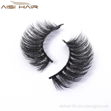 Aisi Hair Best Selling 3d Mink Eyelashes Natural Long 5 Pairs Eyelashes Full Strip Lashes Eyelash Extension
